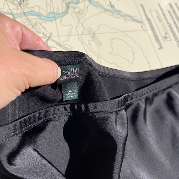 Wild Fable Black Lace Trim Slip Skirt XL - Picture 4 of 5